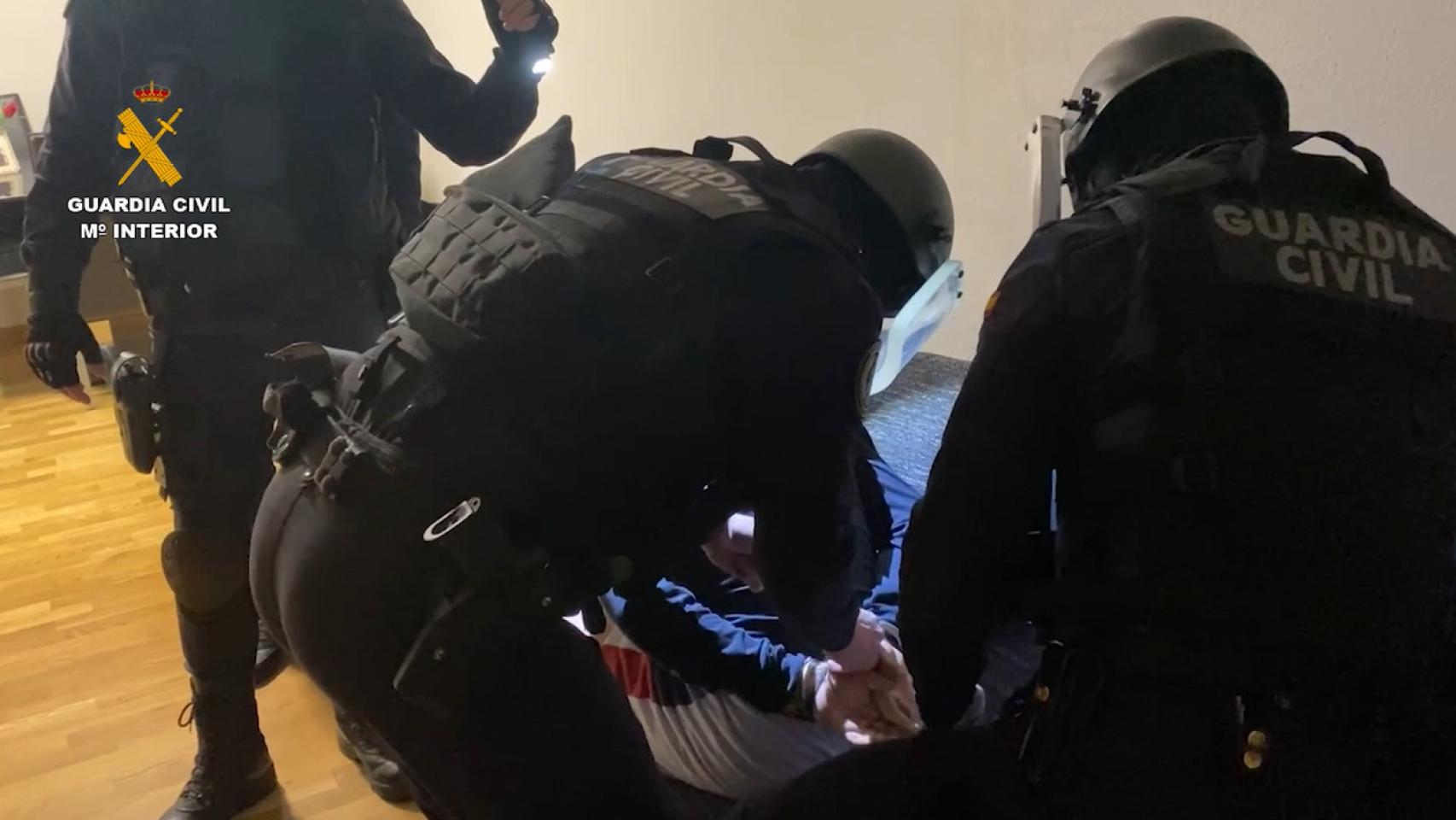 La Guardia Civil desarticuló en Seseña (Toledo) una rama de los Dominican Don't Play el pasado mes de febrero.