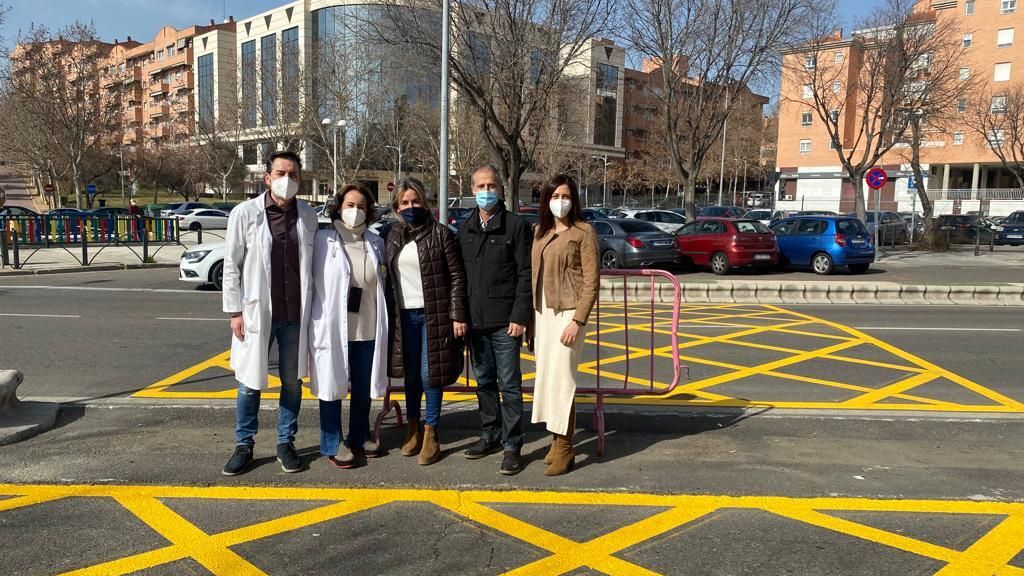Acceso al Centro de Salud de Buenavista de Toledo. Foto: Ayuntamiento de Toledo