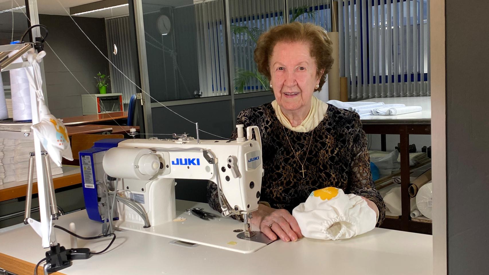 Mª Teresa Saperas emprendió con 78 años.