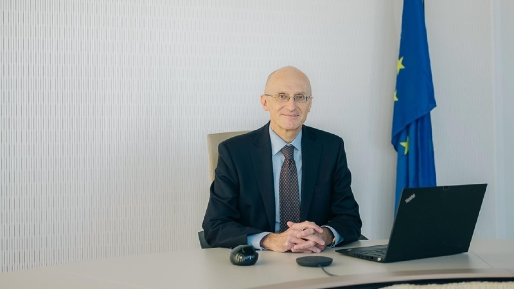 El presidente del Consejo de Supervisión del BCE, Andrea Enria