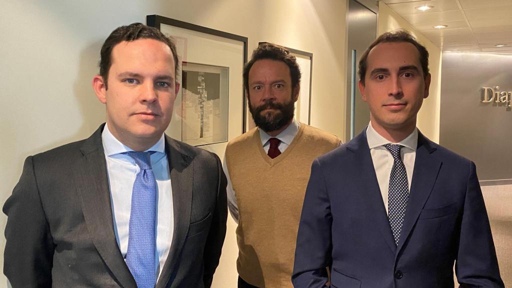 Ignacio García-Blanco, Hugo Aramburu y Carlos Ribá.