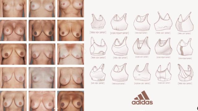 Dos imágenes del anuncio de Adidas en Instagram.