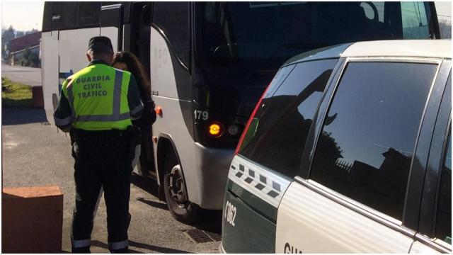 El conductor fue interceptado en un control en la AC-524.