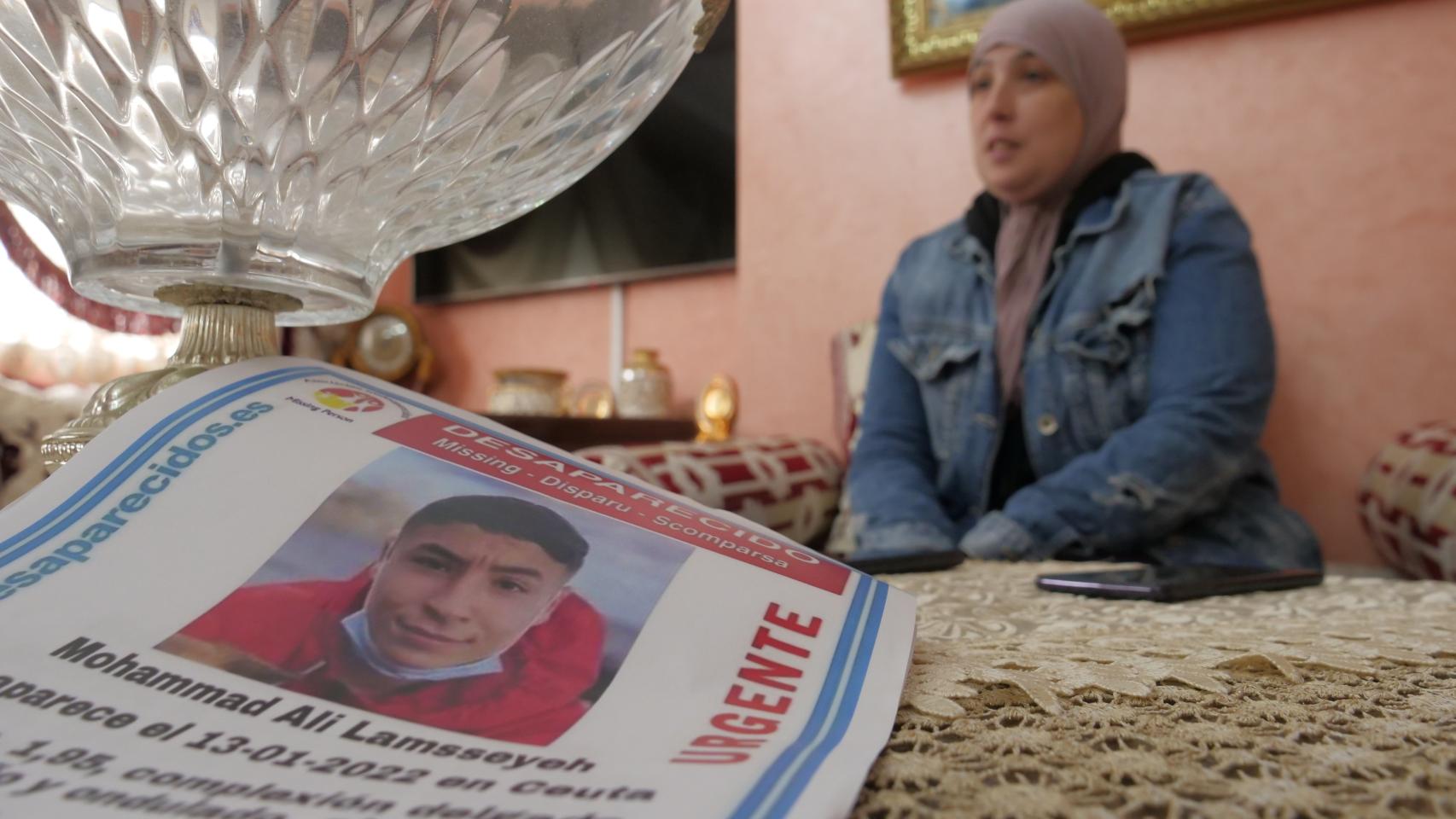 Asma, madre de Mohammad.
