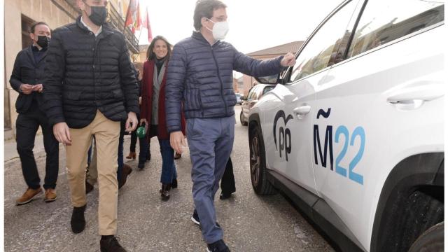 Almeida durante su visita a Valladolid el pasado viernes