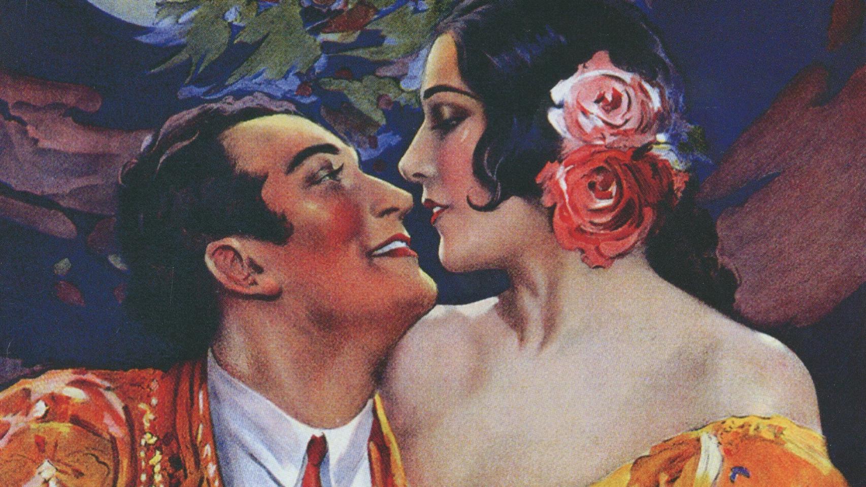Ilustración de la portada de 'El embrujo de España. La cultura norteamericana y el mundo hispánico, 1779-1939' (Marcial Pons)