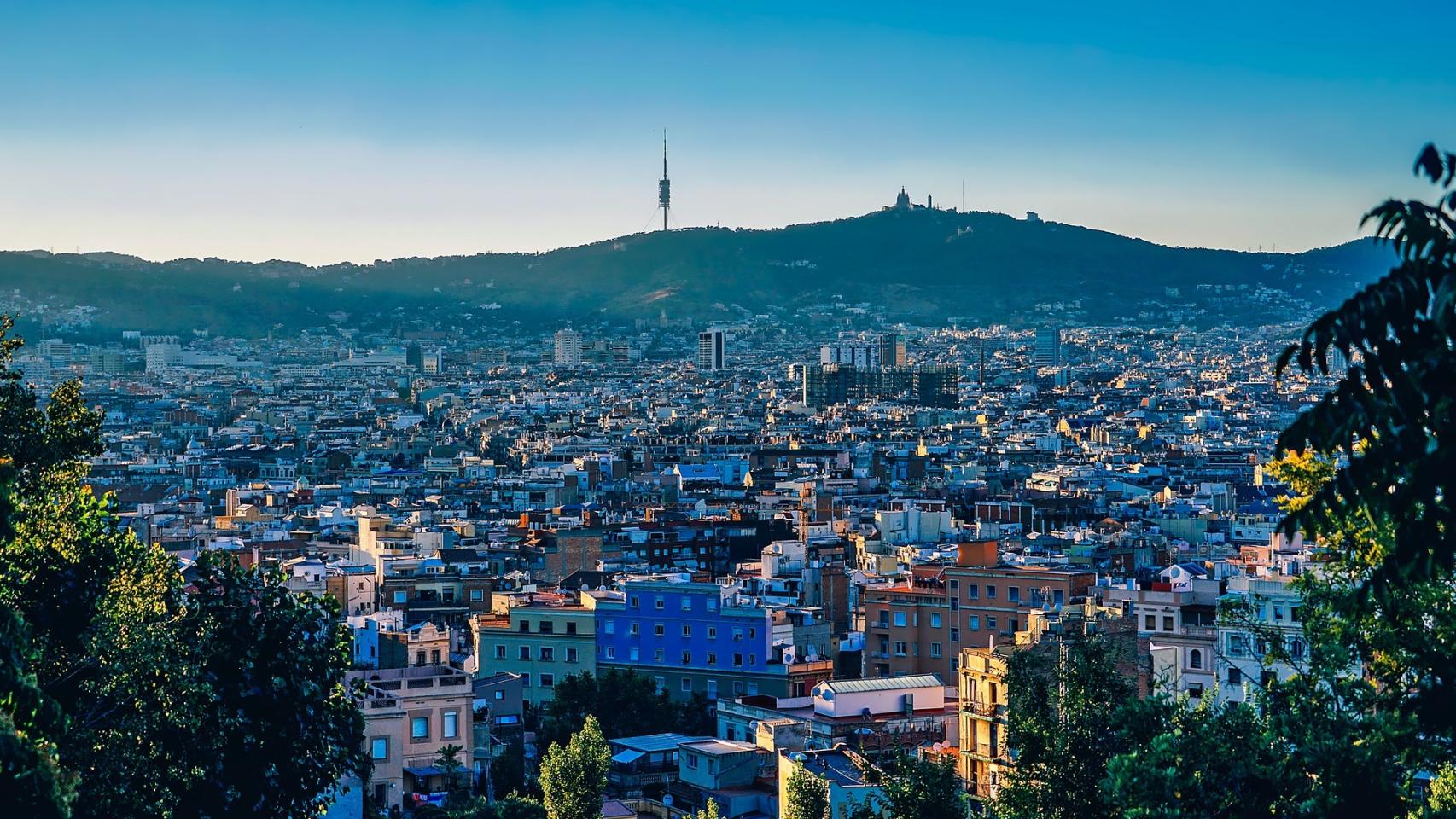 Vista de Barcelona.
