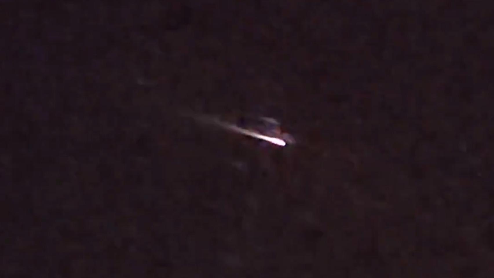 Satélite de SpaceX atraviesa el cielo de España