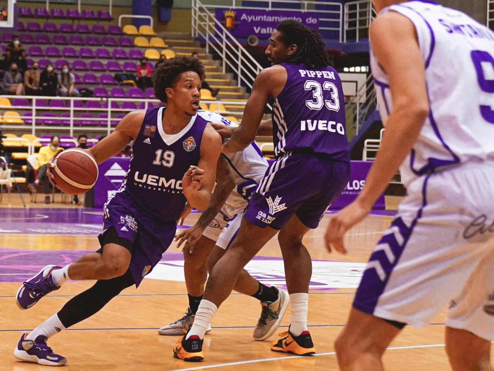 Imagen de archivo de un partido del UEMC Real Valladolid Baloncesto.