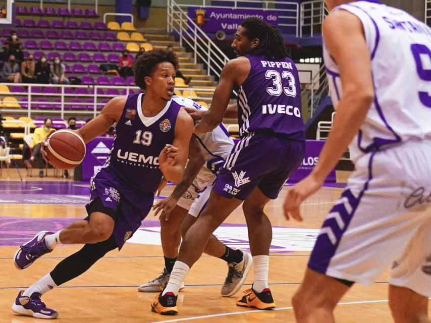 Imagen de archivo de un partido del UEMC Real Valladolid Baloncesto.