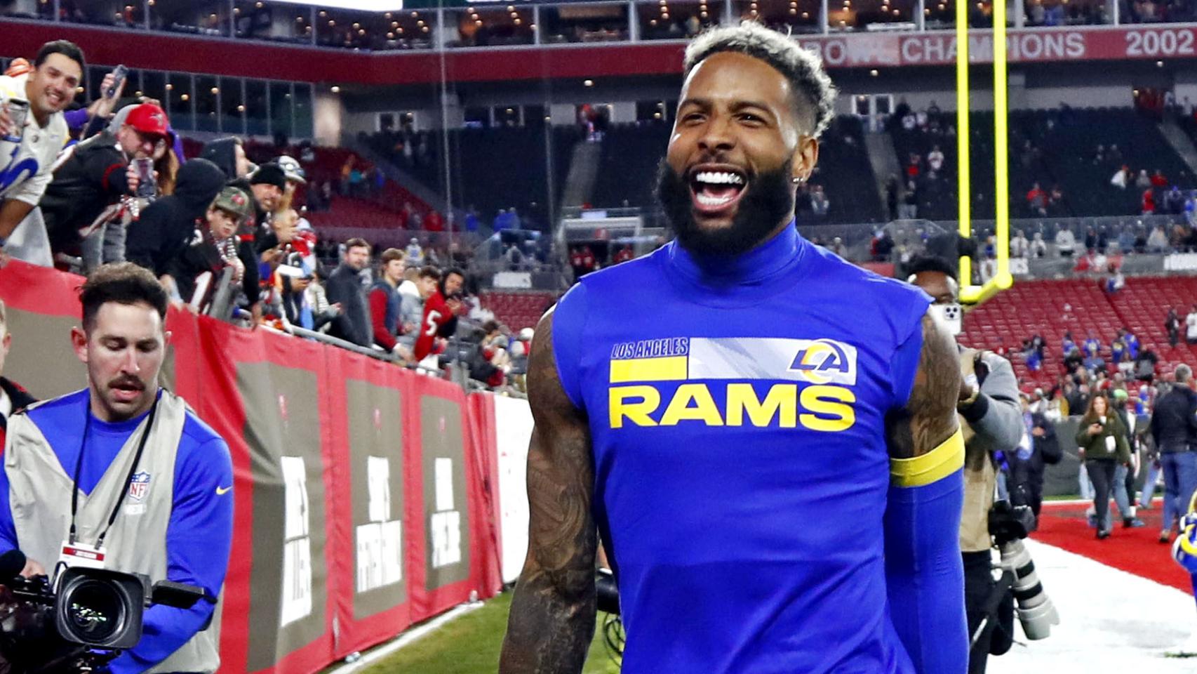 Odell Beckham Jr, con Los Angeles Rams