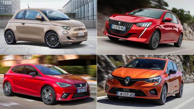 Algunos de los coches más baratos de cada marca.