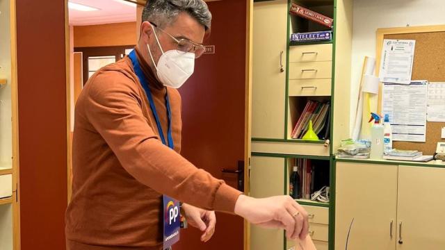 Votación del alcalde de Villamayor (Salamanca), Ángel Peralvo