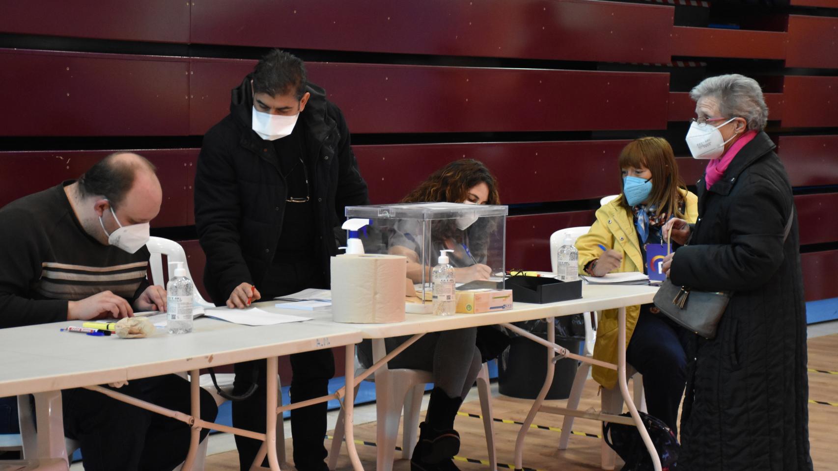 Mesa electoral Zamora elecciones Castilla y León