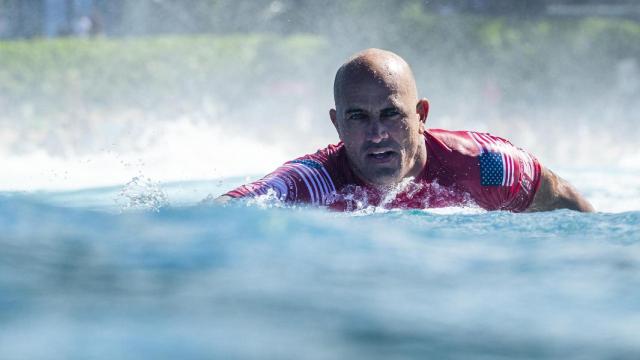 El surfista estadounidense Kelly Slater