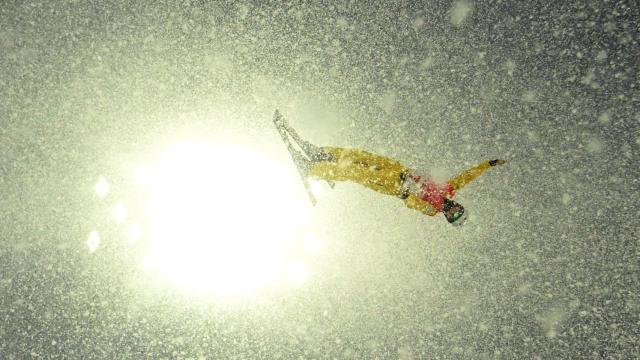 Zhanbota Aldabergenova, de Kazajistán, en los JJOO de Invierno de Pekín 2022