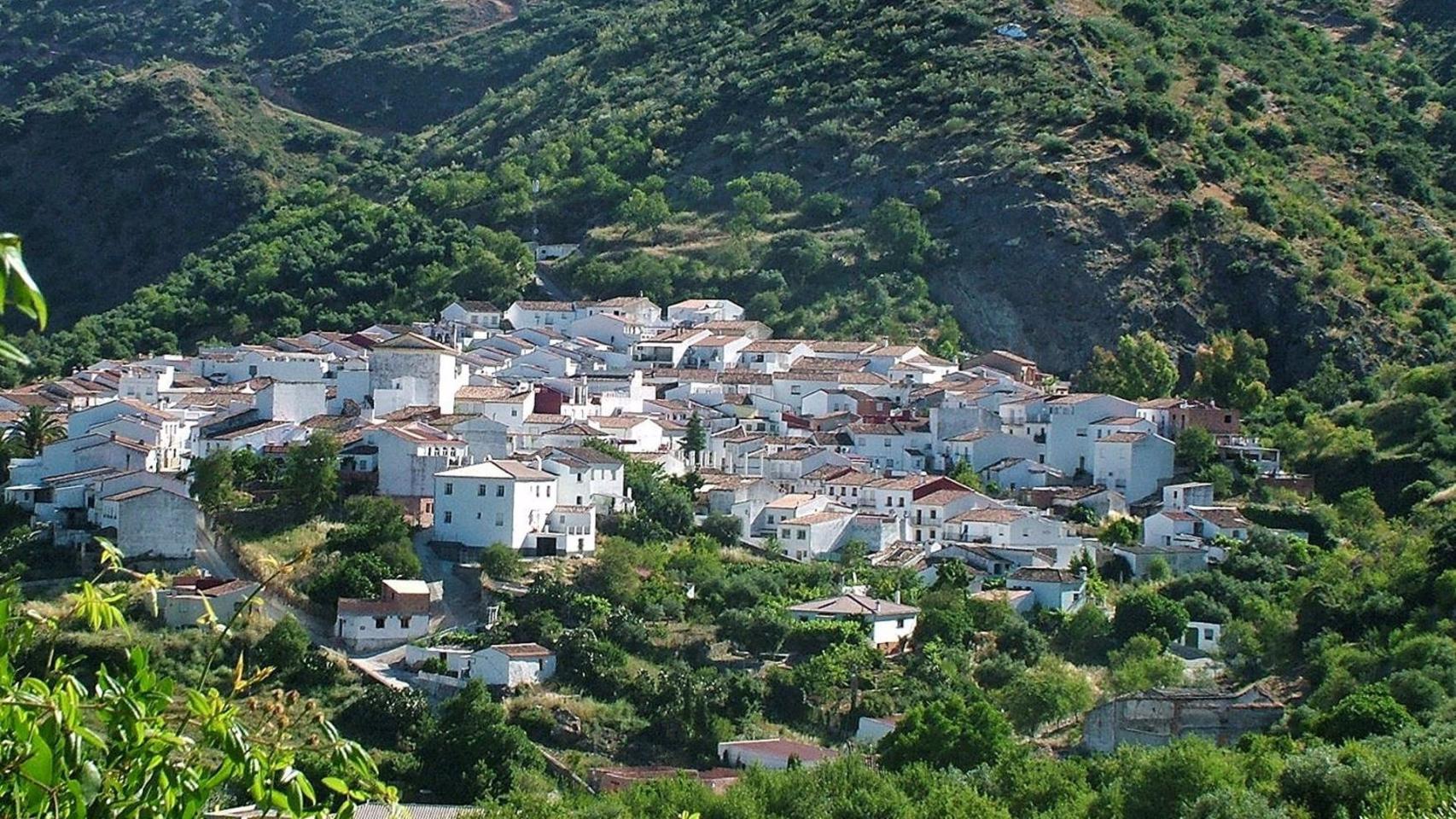 Una imagen del municipio malagueño Jimera de Líbar.