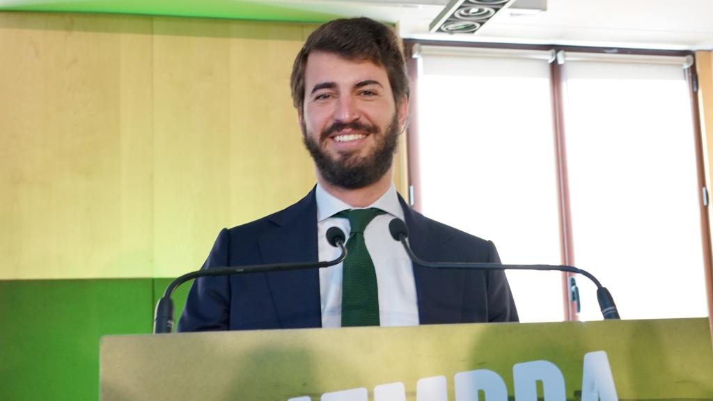 Juan García Gallardo el día de las elecciones