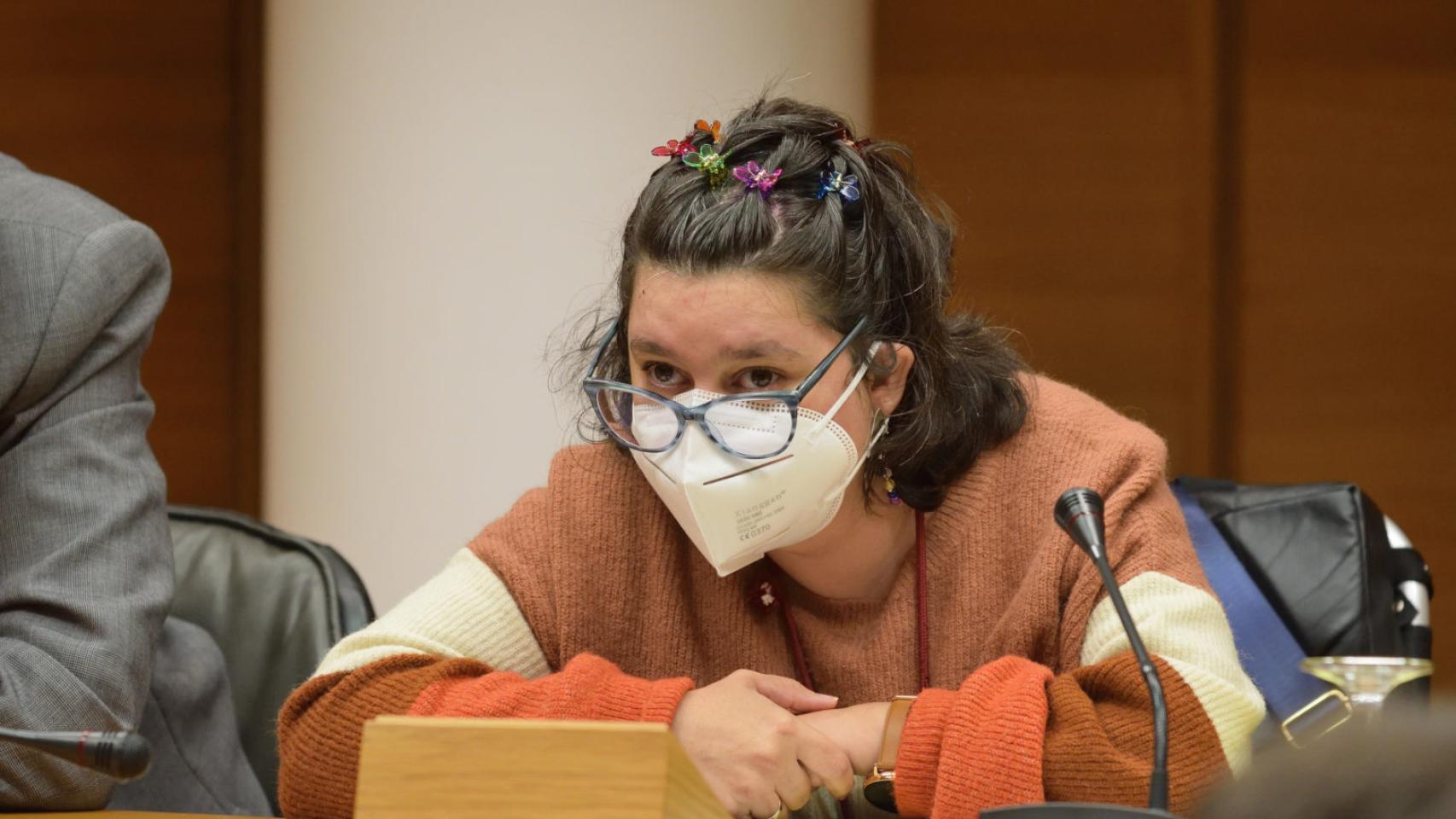 La portavoz del PSPV-PSOE de Política Social en Les Corts, Laura Soler.