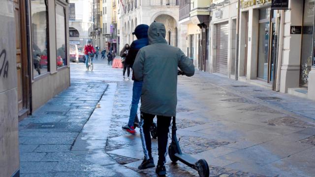 Patinete eléctrico en Zamora