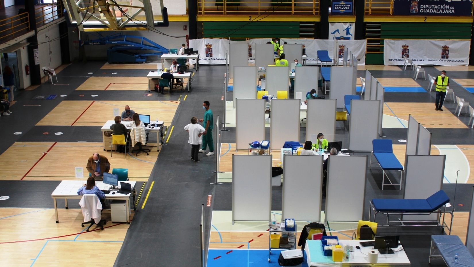 Polideportivo San José de Guadalajara. Foto: JCCM