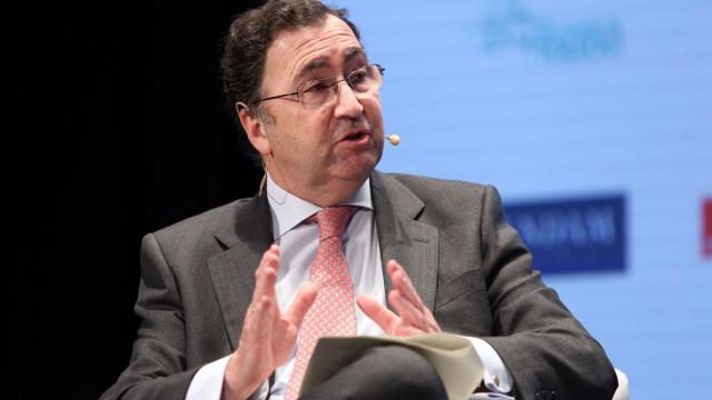 Félix Parra, CEO de Aqualia, en la primera jornada del Foro Económico Español 'Castilla-La Mancha: logros y desafíos'.