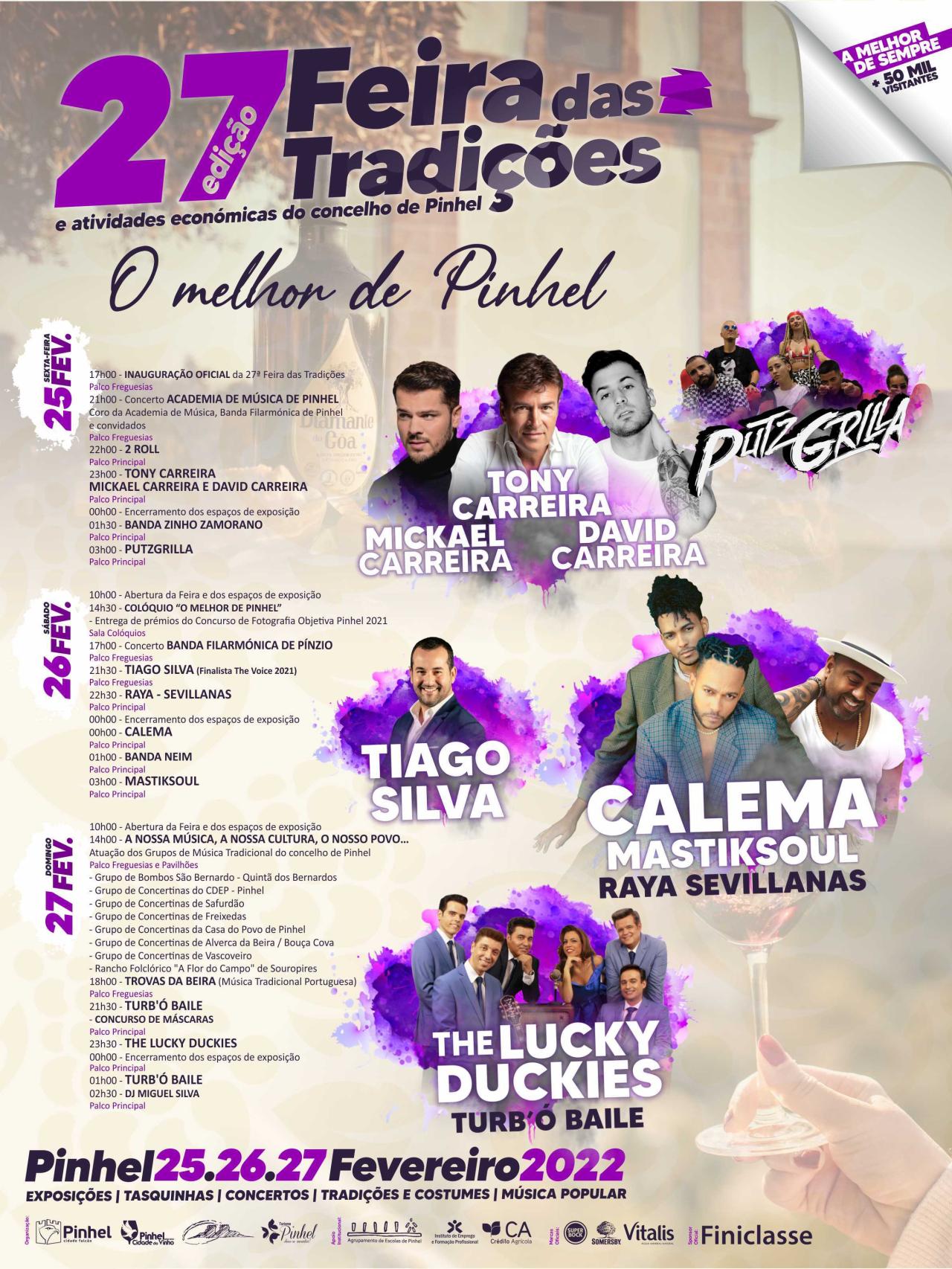 Programa Feria Tradiciones Pinhel 2022