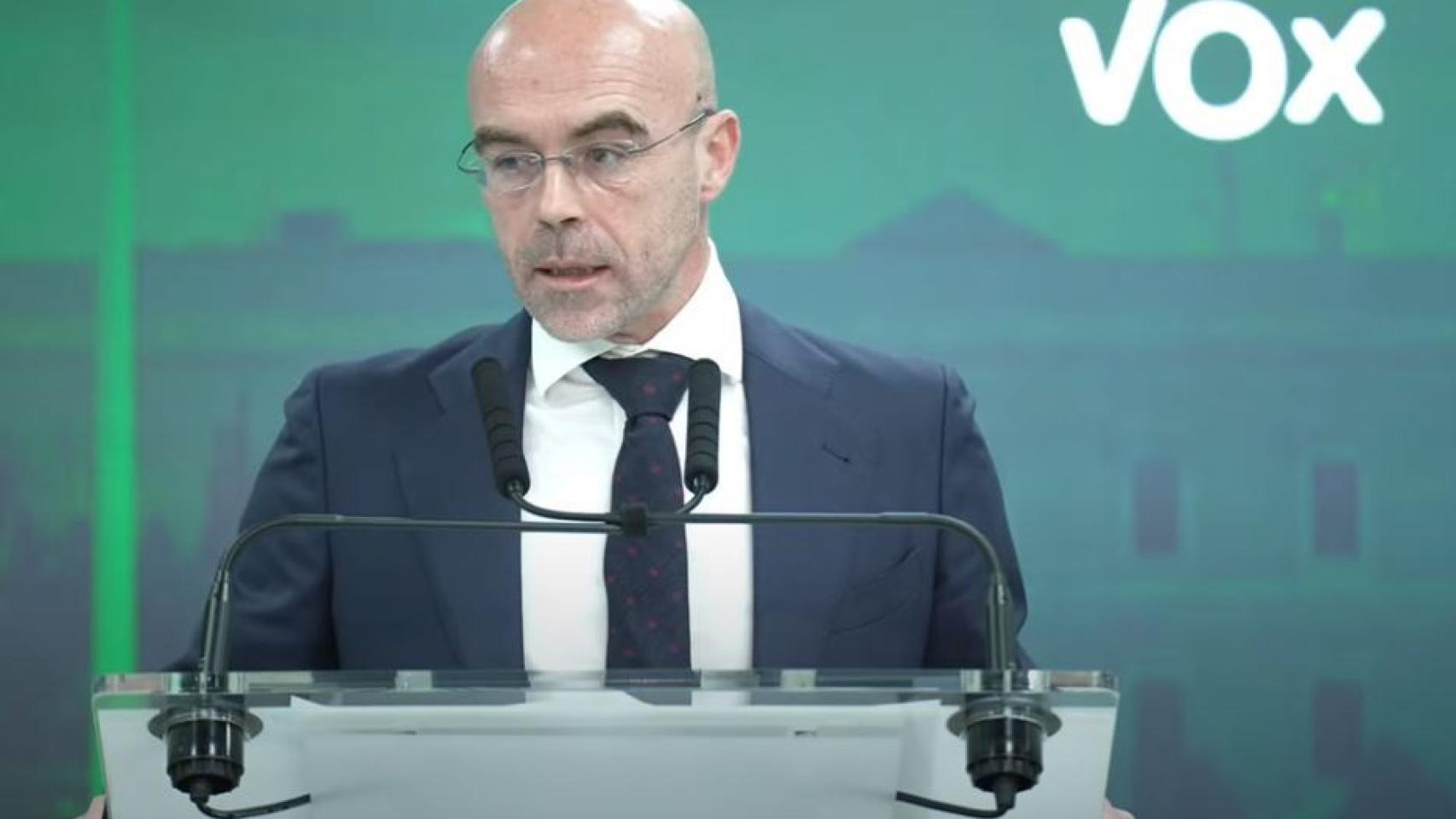 Jorge Buxadé, vicepresidente primero de Acción Política de Vox