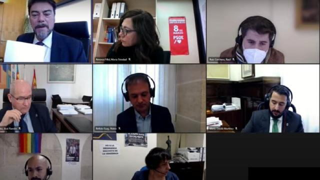 Pleno sobre la ordenanza de la Convivencia Cívica de Alicante.