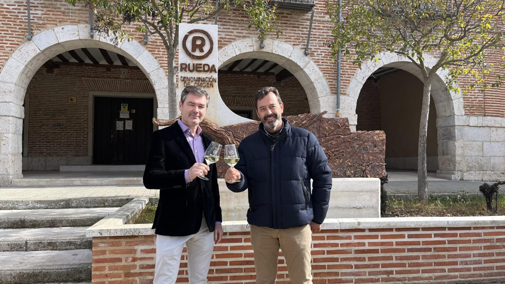 DO Rueda elige a Carlos Yllera Pérez, a la izquierda, como su nuevo presidente
