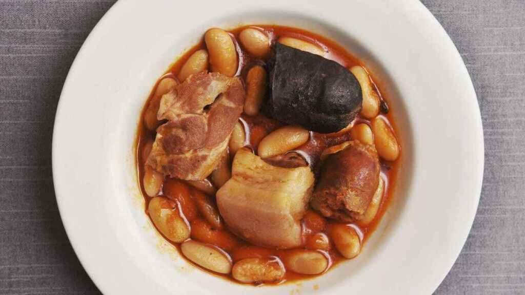 Una fabada tradicional.