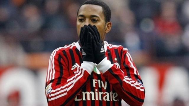 Robinho, con el AC Milan