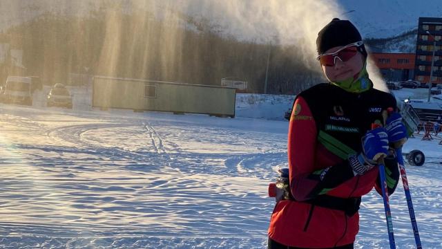 Darya Dolidovich, en una fotografía ya en Polonia.