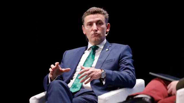 Víctor Manuel Martín López, director general de Eurocaja Rural, en la apertura de la segunda jornada del Foro Económico Español 'Castilla-La Mancha: logros y desafíos'.
