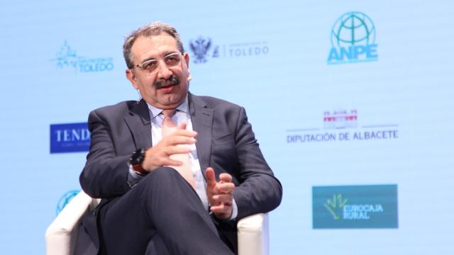 Jesús Fernández Sanz, consejero de Sanidad de la Junta de Comunidades de Castilla-La Mancha, en la segunda jornada del Foro Económico Español 'Castilla-La Mancha: logros y desafíos'.