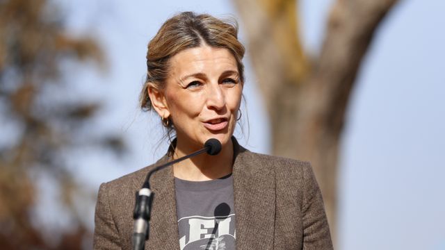 La vicepresidenta segunda del Gobierno y ministra de Trabajo, Yolanda Díaz.
