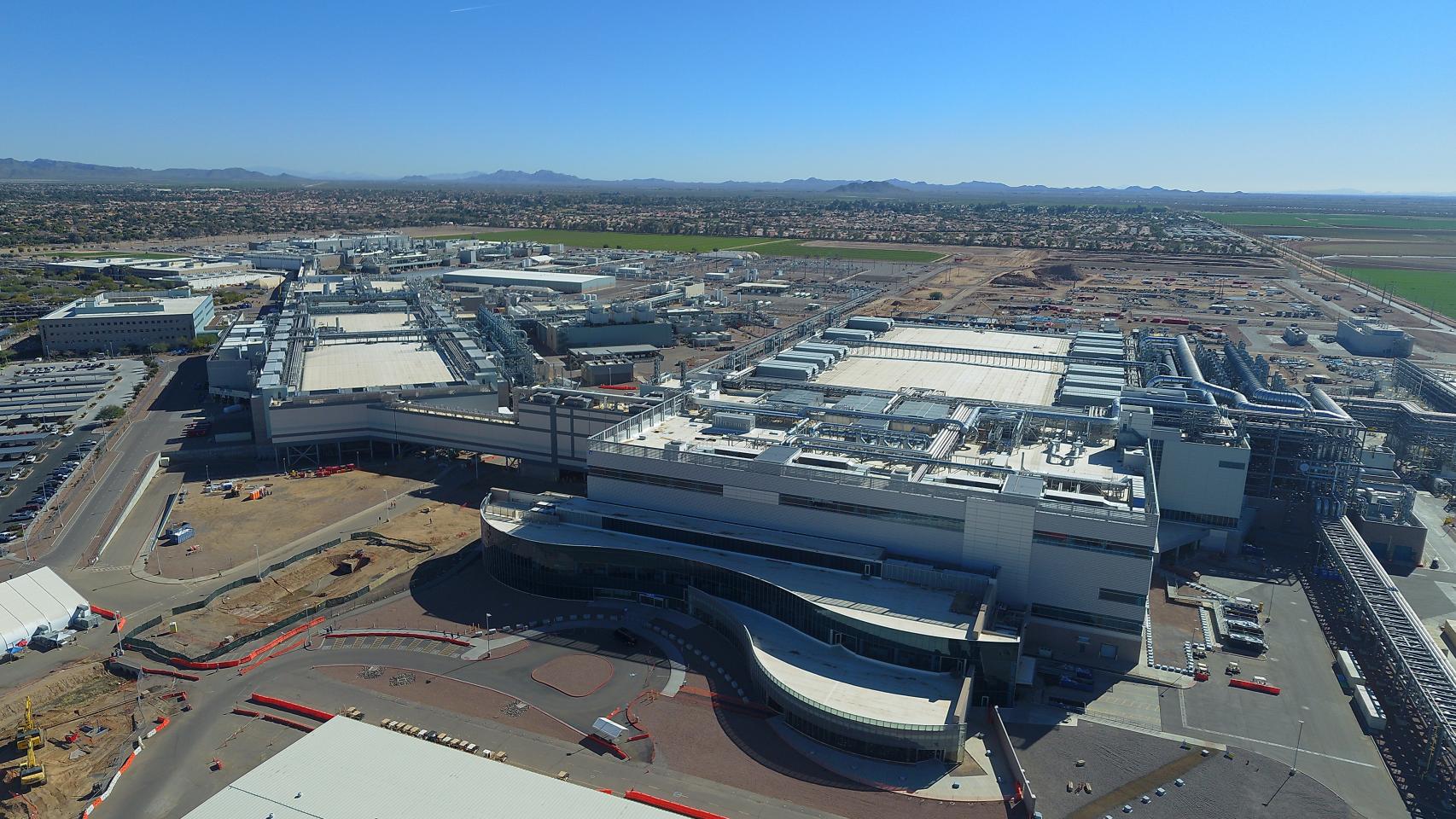 Fábrica de Intel en Ocotillo, Arizona (Estados Unidos)