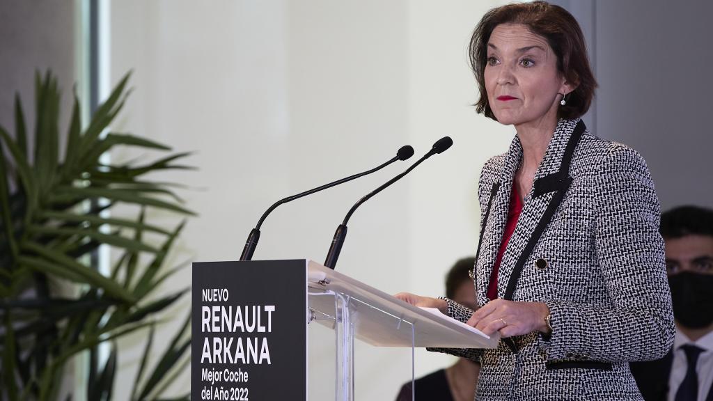 La ministra de Industria Reyes Maroto.