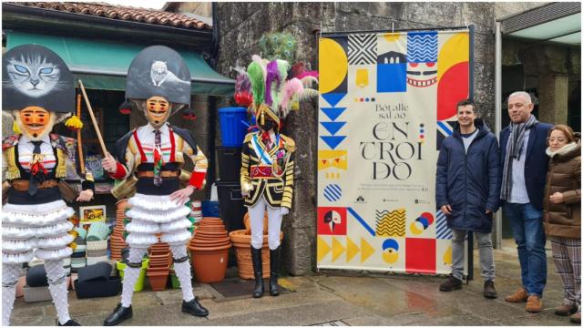 Presentación del programa de Entroido del Mercado de Abastos de Santiago.