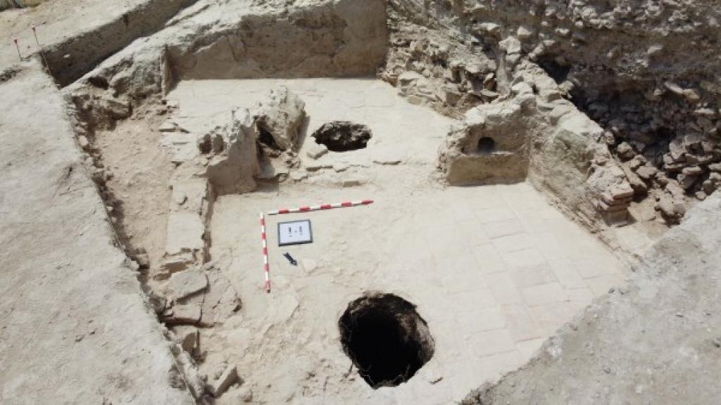 Otra imagen de las excavaciones en el yacimiento.