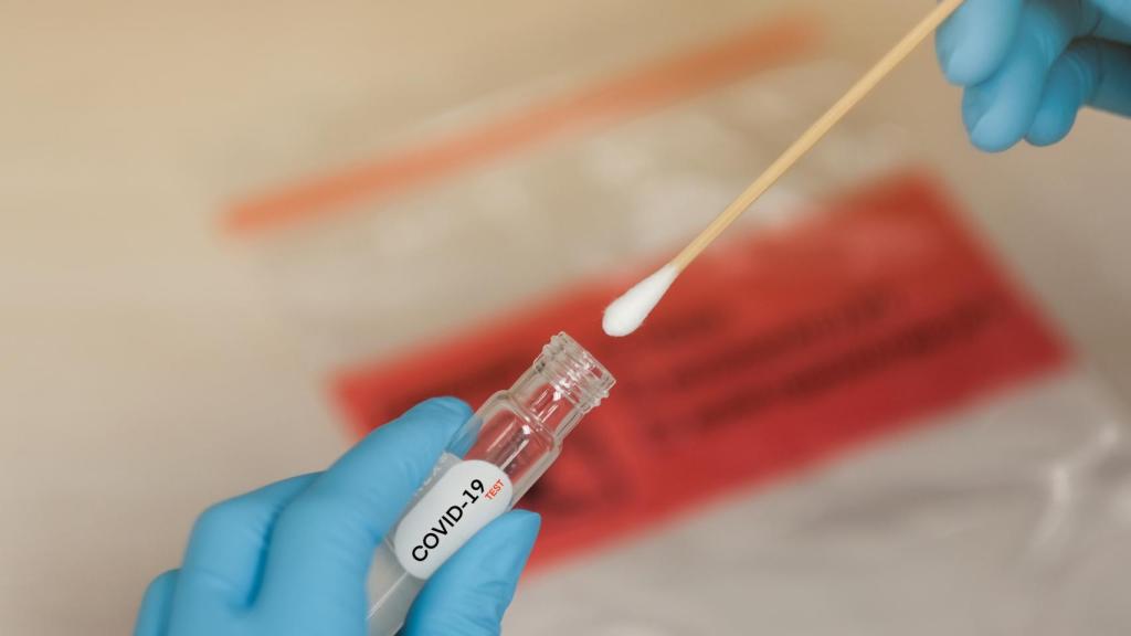 Imagen de archivo de un test de coronavirus.