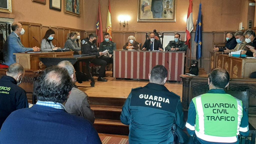 Reunión de la Junta Local de Seguridad de Ciudad Rodrigo