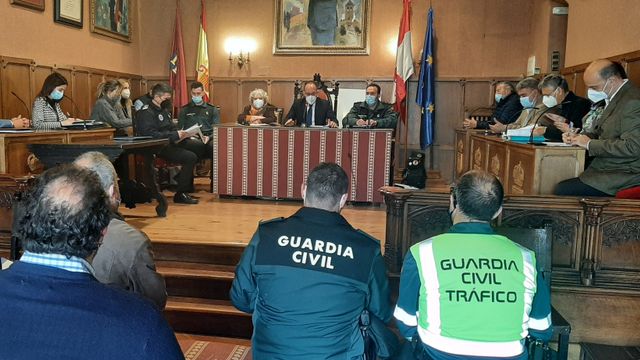 Reunión de la Junta Local de Seguridad de Ciudad Rodrigo