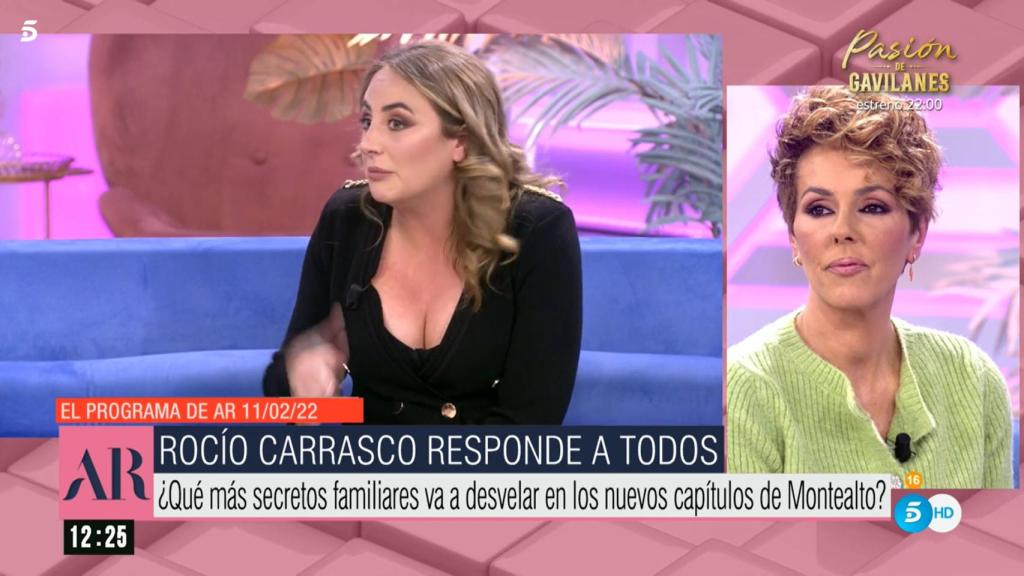 Rocío Carrasco asegura que hablar de su hija solo genera dolor a todas las partes.