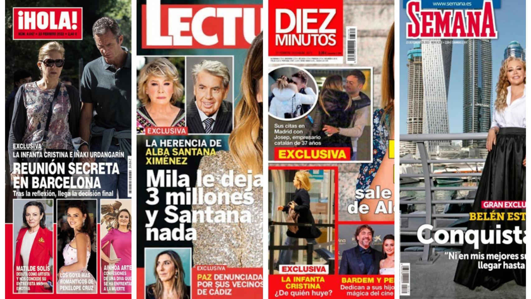 Estas son las portadas de este miércoles 16 de febrero.