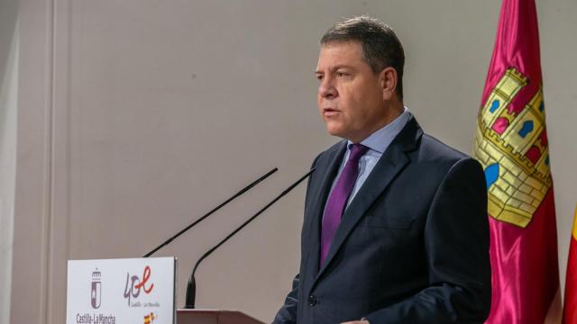 Emiliano García-Page, presidente de Castilla-La Mancha. Foto: JCCM