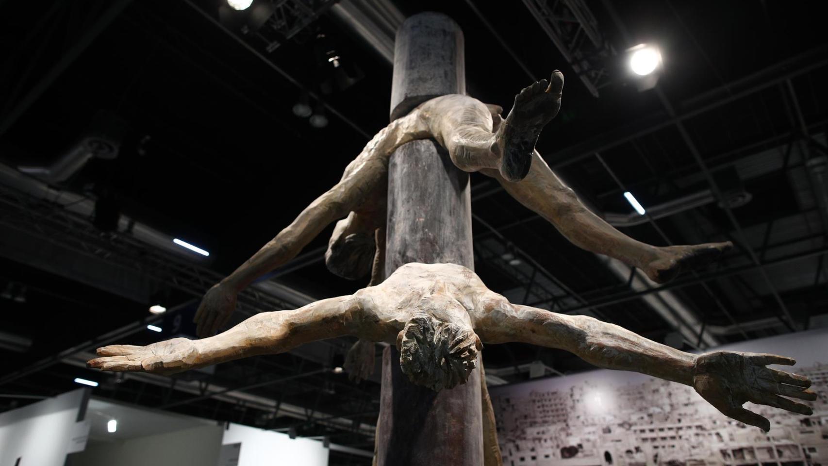 Obra de Francisco Leiro en Arco 2018.