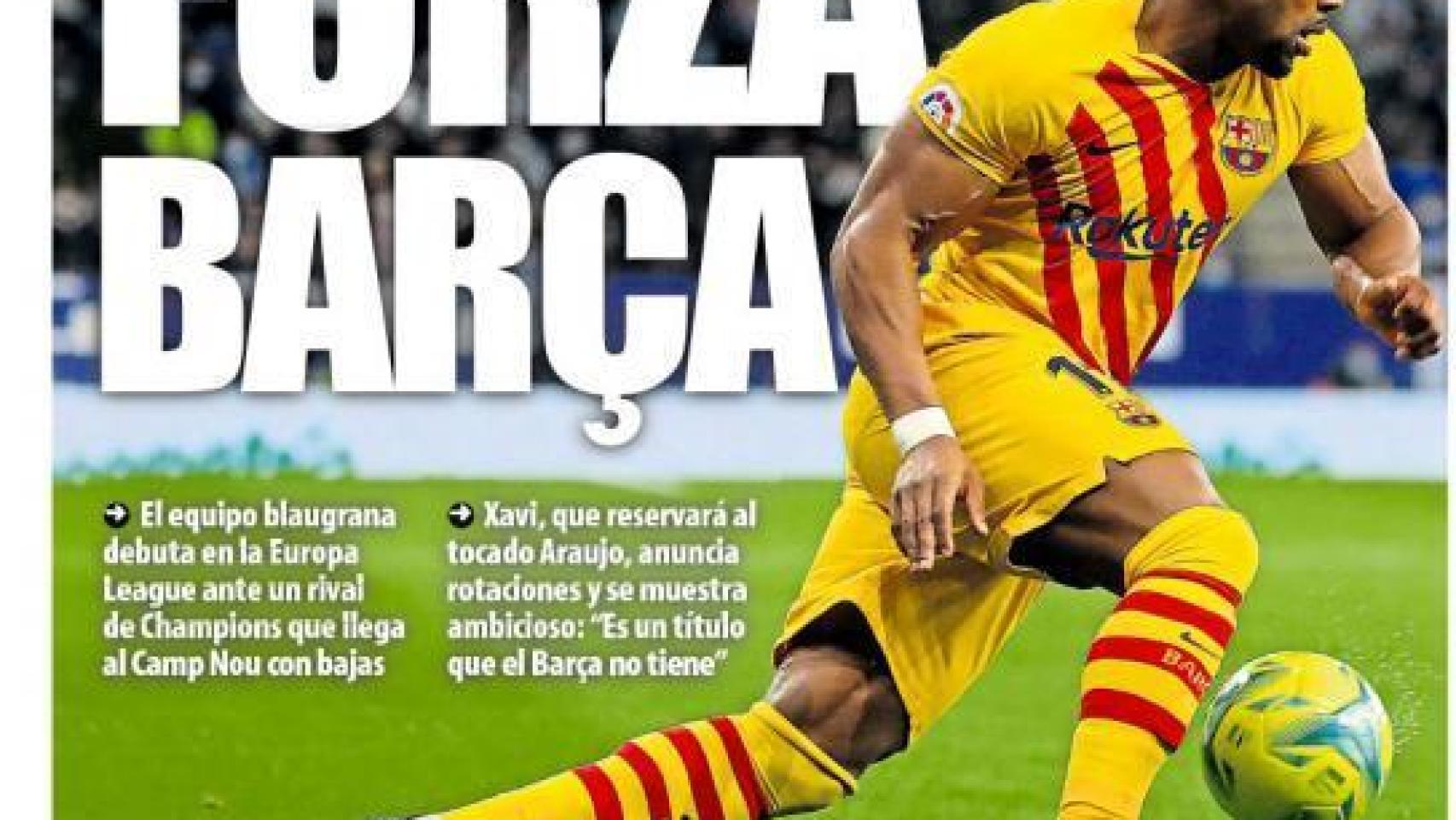 Portada Mundo Deportivo