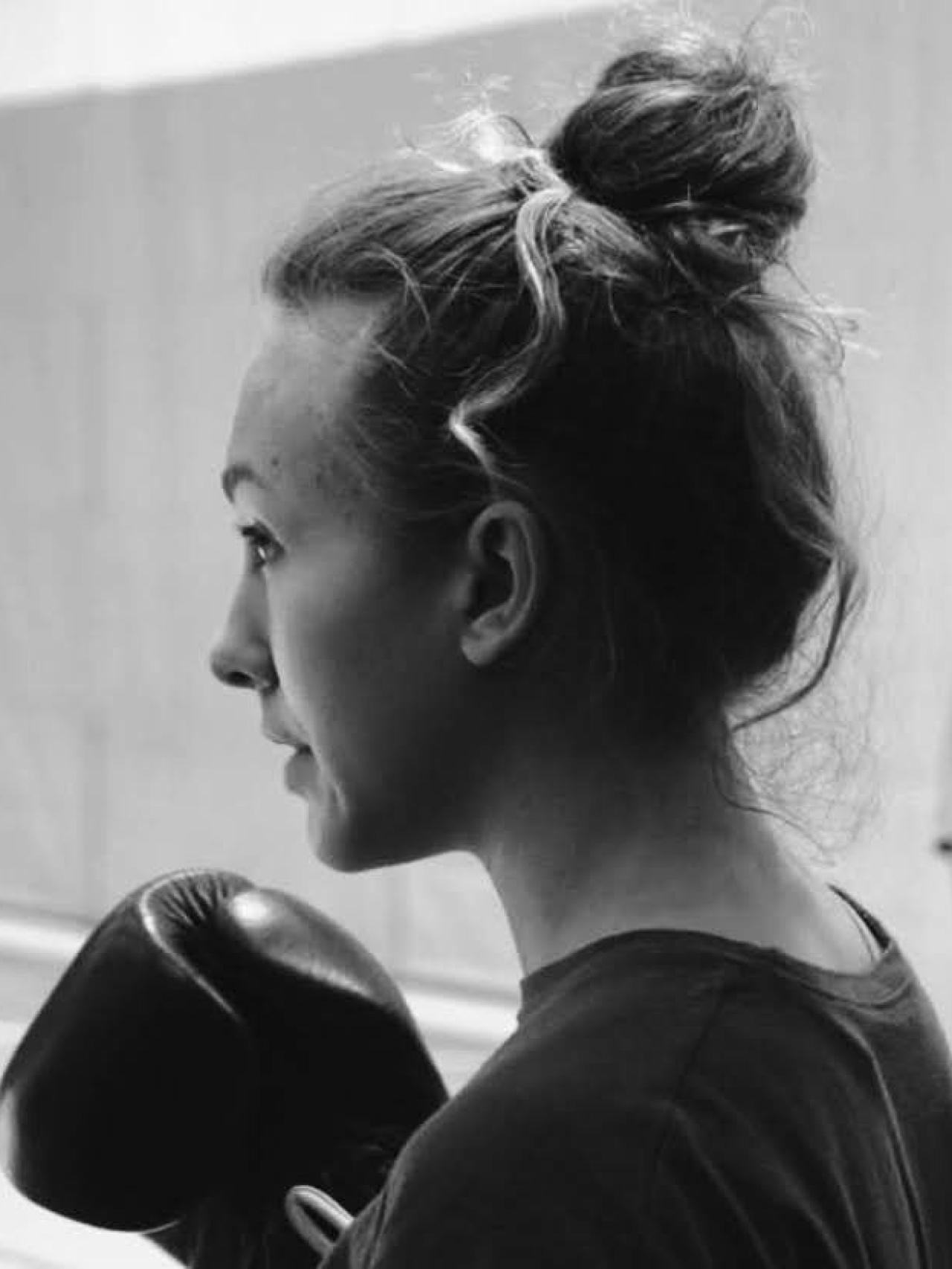 La boxeadora vallisoletana Laura Pequeño