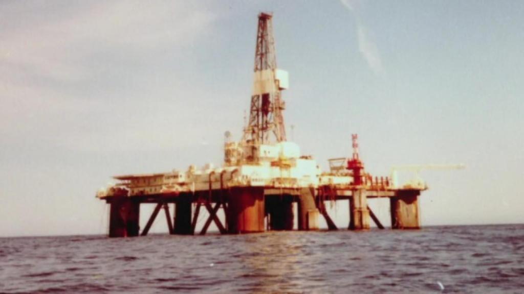 La plataforma Ocean Ranger.